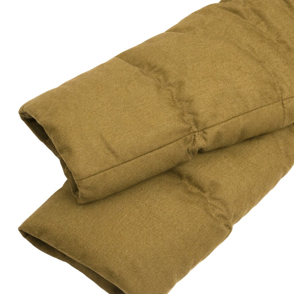 Herno Cashmere Down Jacket Green Olive — view 5