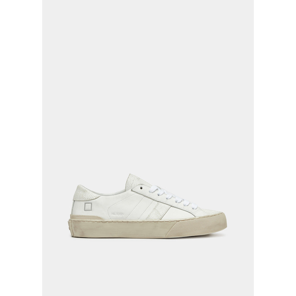 D.A.T.E. Leather Hill Low Used White