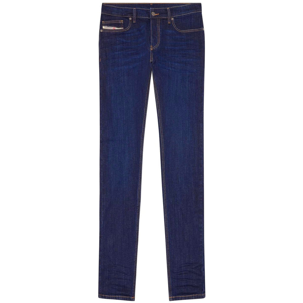 Diesel Cotton D-Luster Jeans Blue