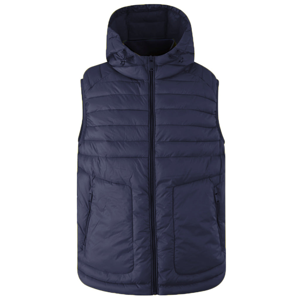 Yes Zee Nylon Vest Down Jacket Blue