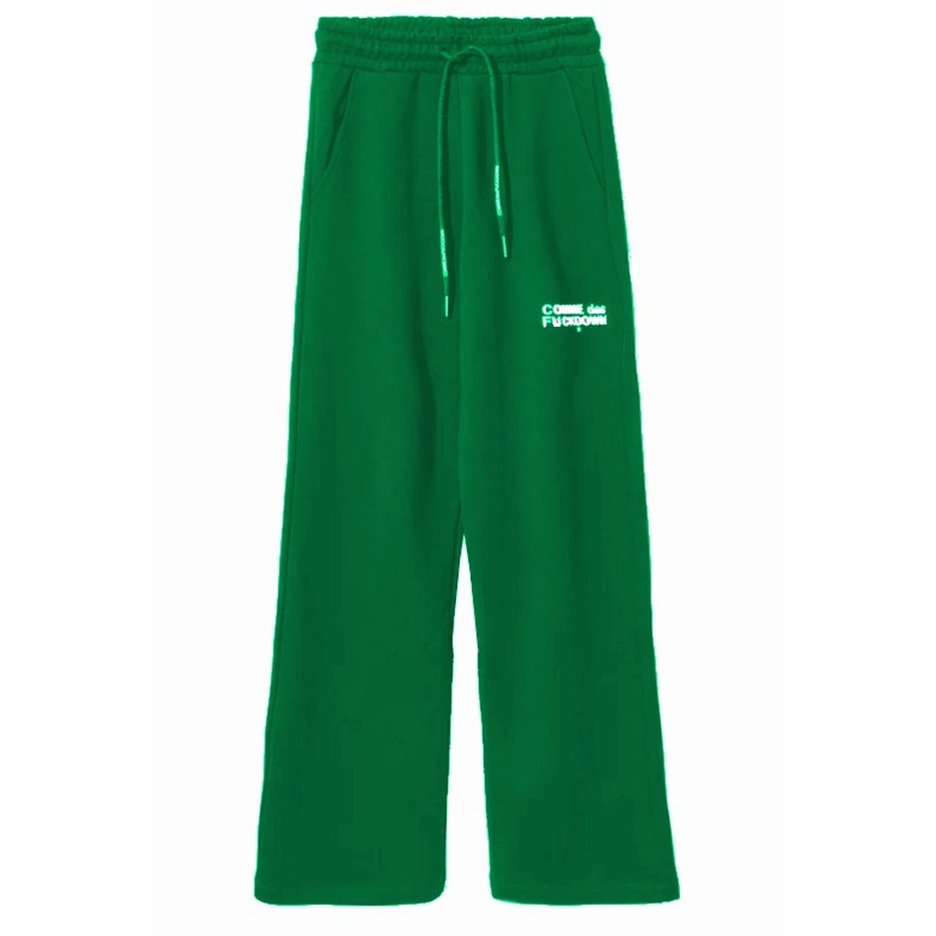 Comme Des Fuckdown Cotton Pantalone Sweatshirt Green
