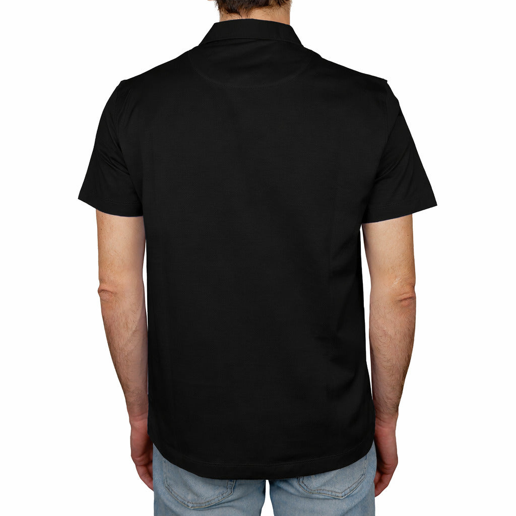 loro piana tessuto - Polo - lp-polo-lana-nero