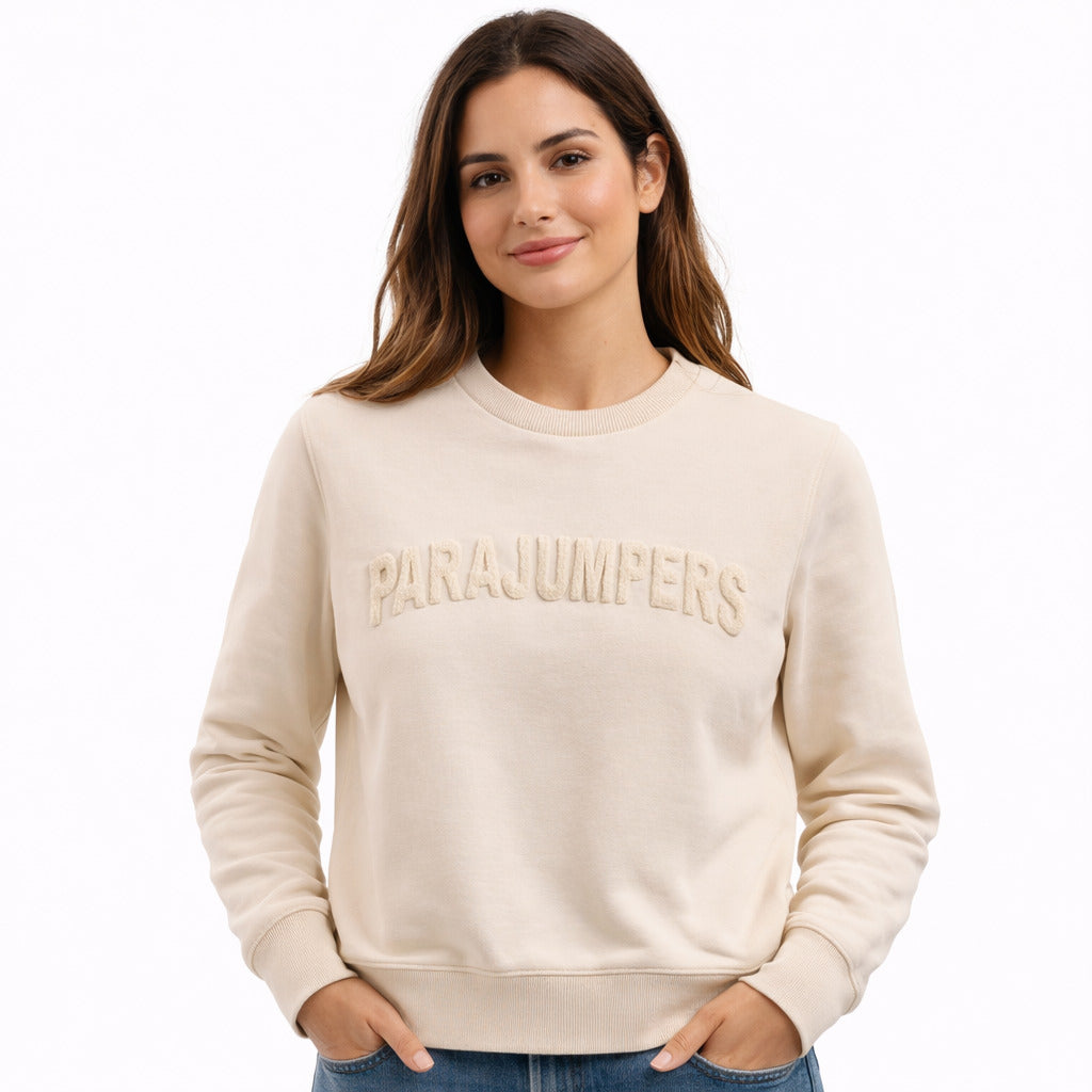 Parajumpers Cotton Sweatshirt Beige — view 3