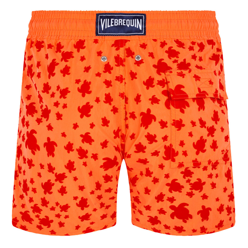 Vilebrequin Cotton Swim Shorts Orange — view 2