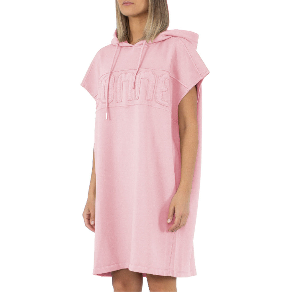 Comme Des Fuckdown Cotton Dress Pink — view 3