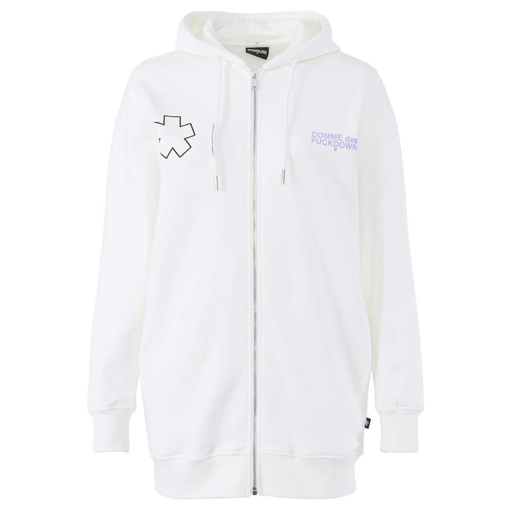 Comme Des Fuckdown Cotton Sweatshirt Long All-Zip