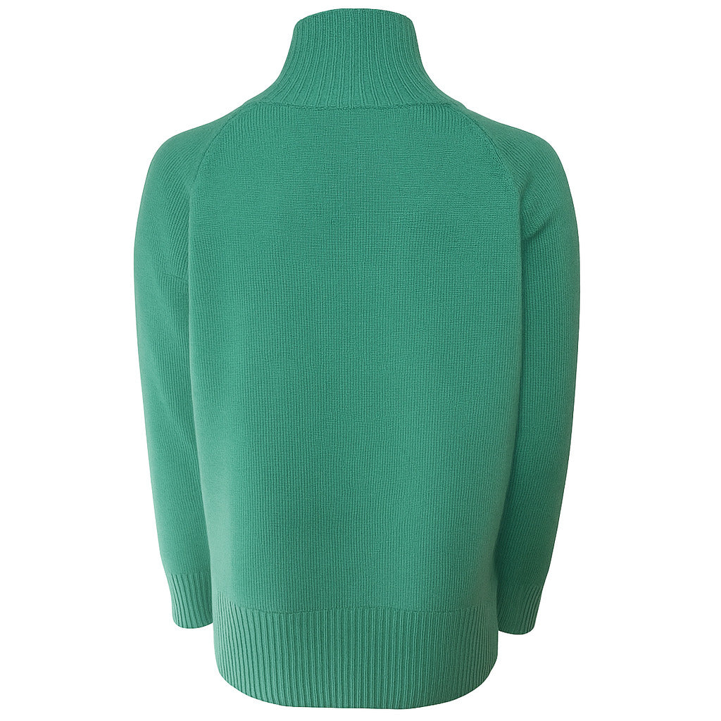 emilio romanelli - Sweaters - 97607-dolcevita-smeraldo