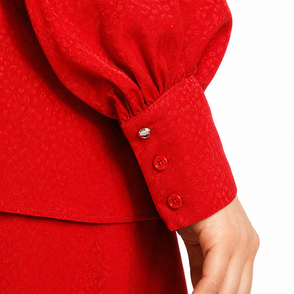 Patrizia Pepe Dress Samoural Red — view 3