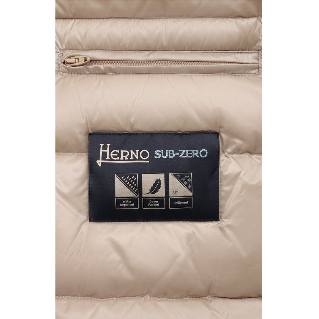 Herno Nylon Down Jacket Beige — view 5