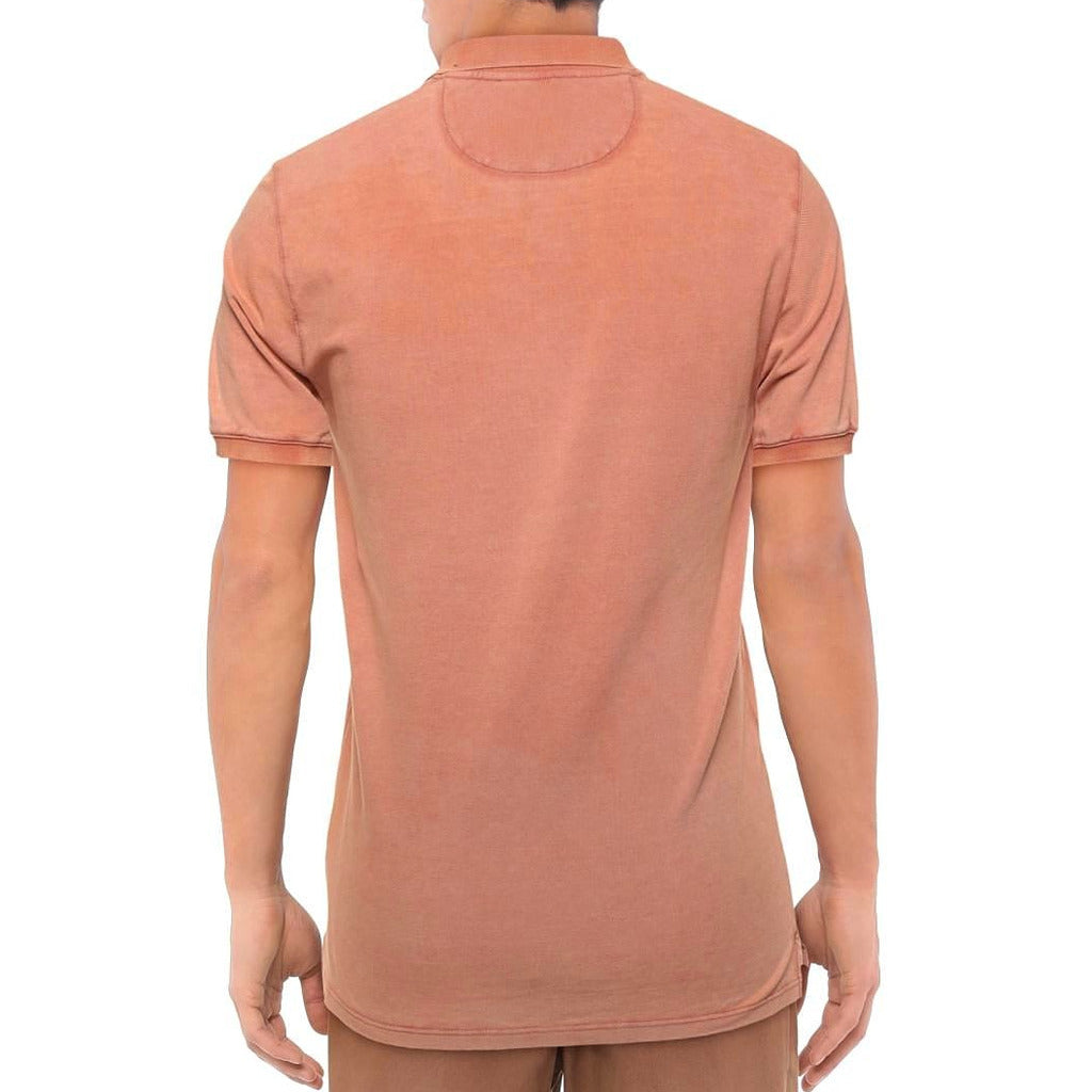 Alpha Studio Cotton Polo Rosa Dye — view 2