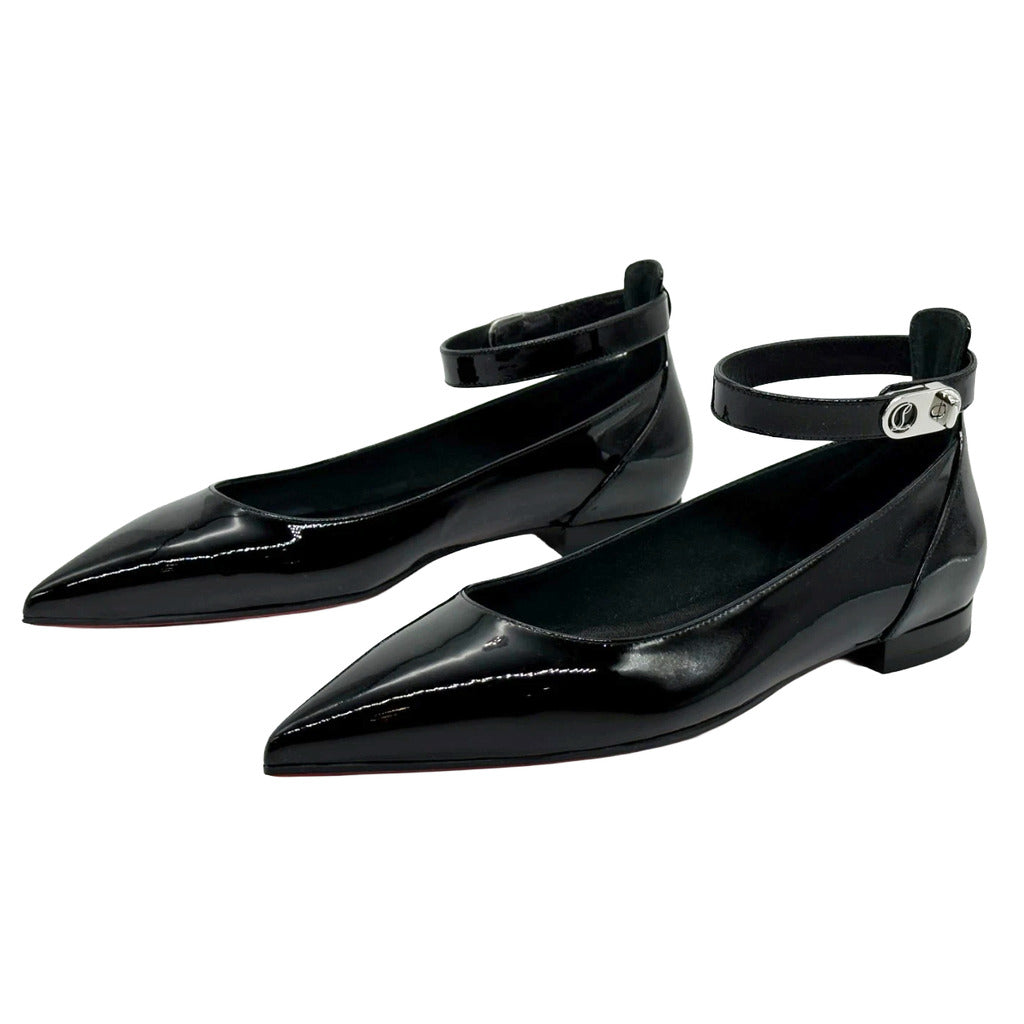 louboutin - Ballerina shoes - 1230288-b439-black