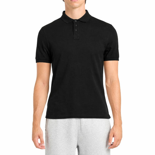 Alpha Studio Cotton Polo Shirt Blue — view 2
