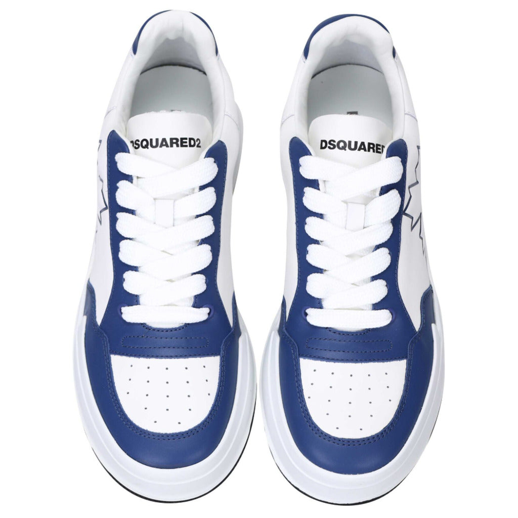 Dsquared2 Calfskin Canadian Blu Blue — view 3