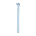 Emilio Romanelli Slim Tie, Solid Color, Size 40 Mm