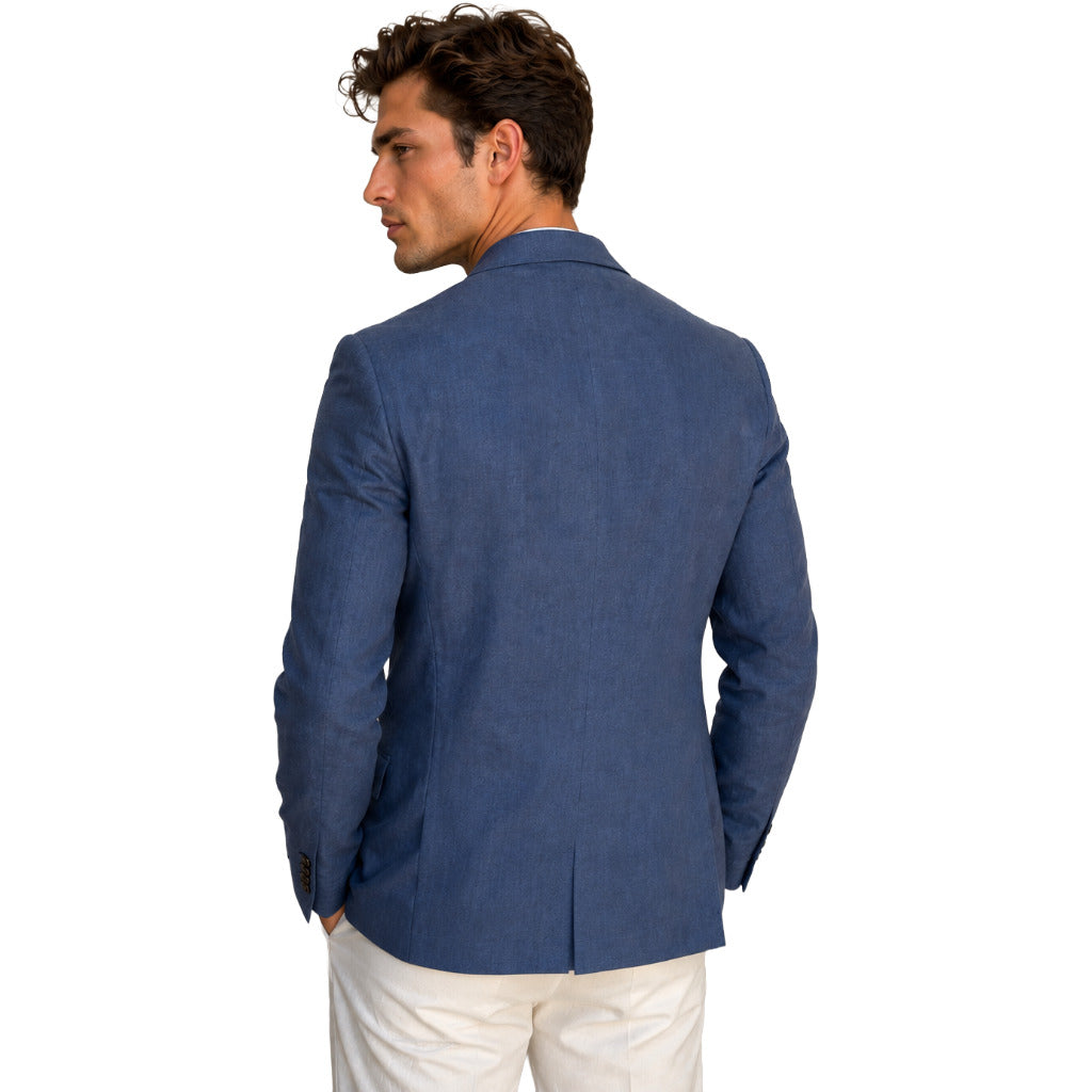 Dolce & Gabbana Linen Jacket Double-Breasted Taormina — view 2
