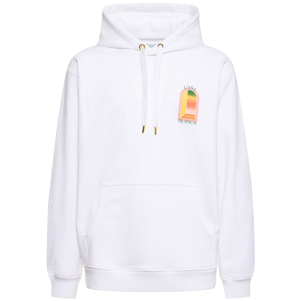 Casablanca Cotton Sweatshirt White
