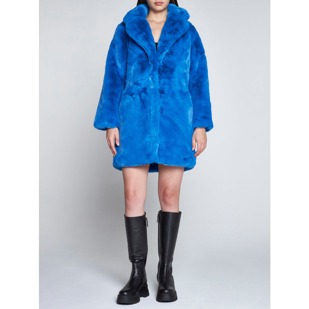 Apparis fur Coat Blue — view 4