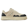 Patrizia Pepe Suede Sneakers Scamosciate Beige Black