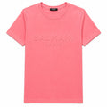 Balmain Cotton T-Shirt  Embossed Logo