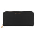 Baldinini Leather Wallet, Zipper Closure, Brand Logo On