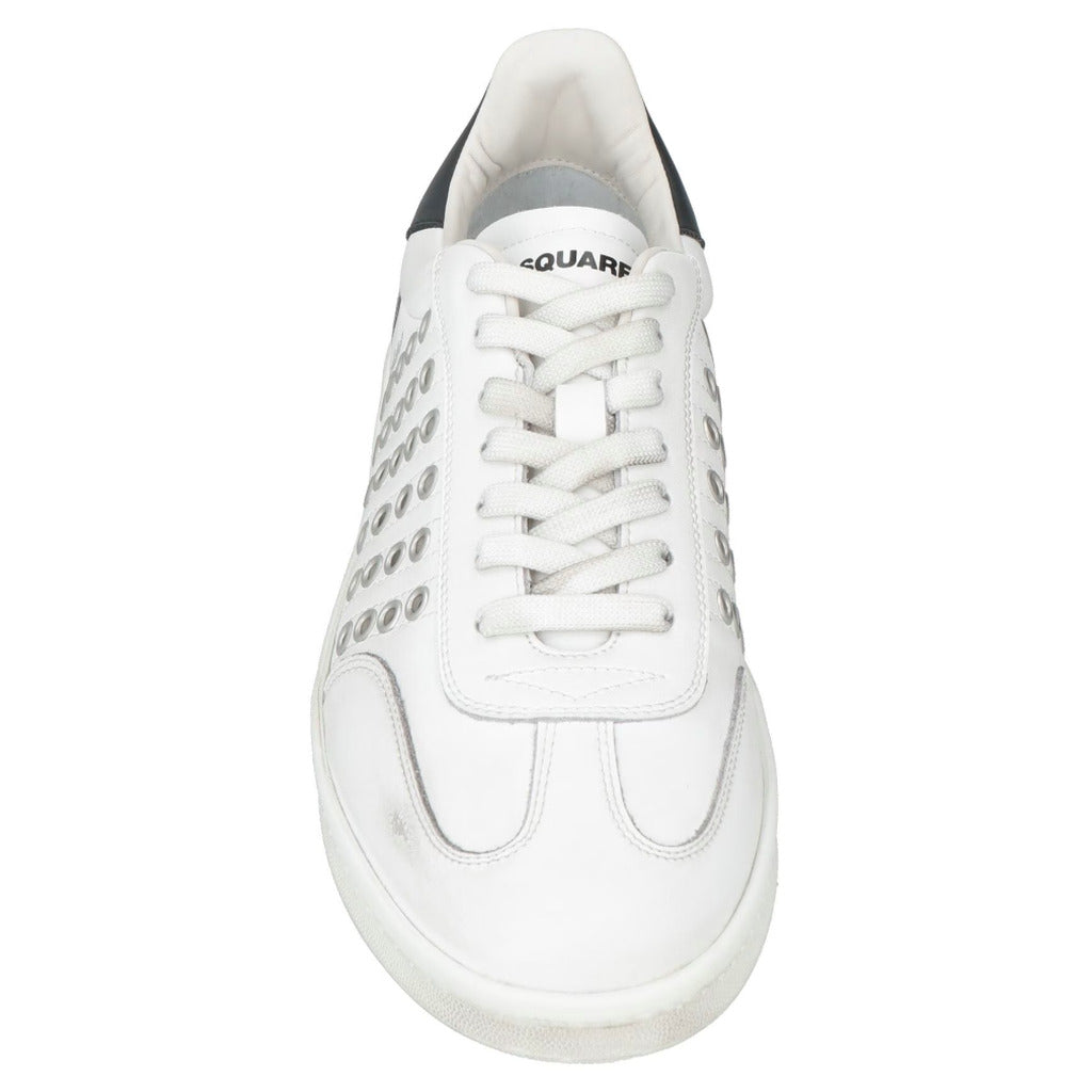 Dsquared2 Calfskin Underwear Sneaker White — view 4