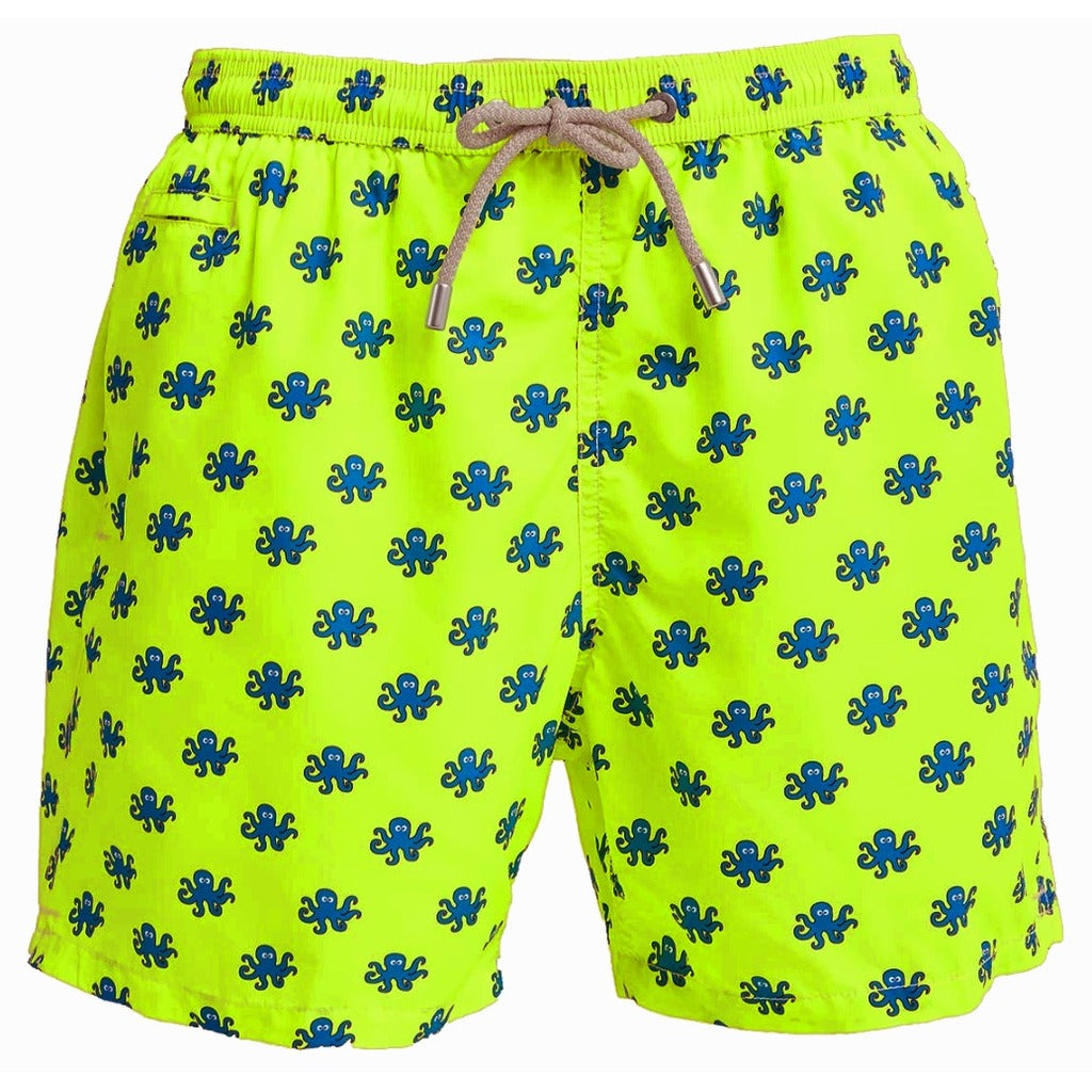 Mc2 Saint Barth Polyester Swimwear - Lig0003-06163D-Fluo Yellow