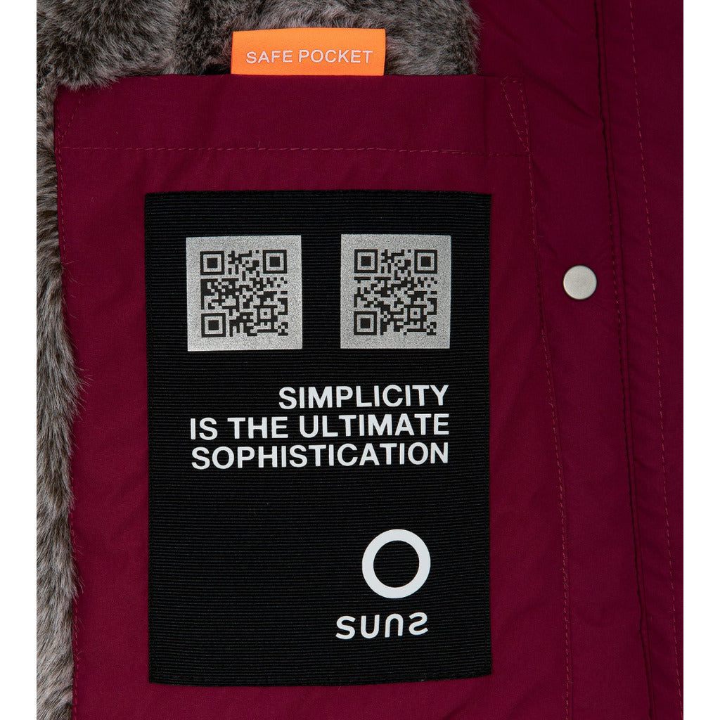 Suns Polyester Marmolada Fur Jacket — view 4