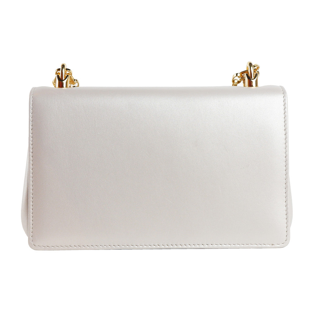 Dolce & Gabbana Calfskin Crossbody Bag Beige — view 2