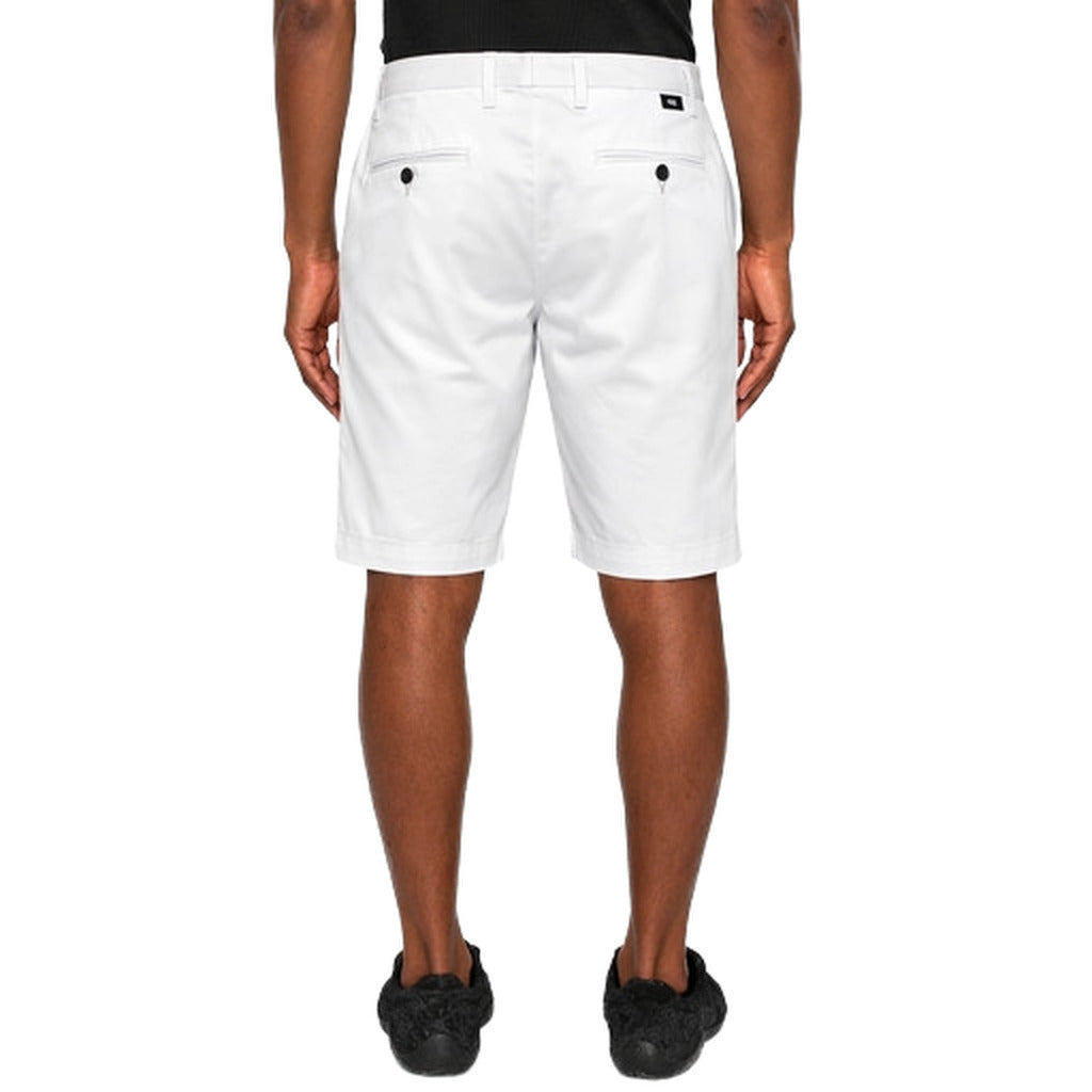 alpha studio - shorts - au-1504q-bianco