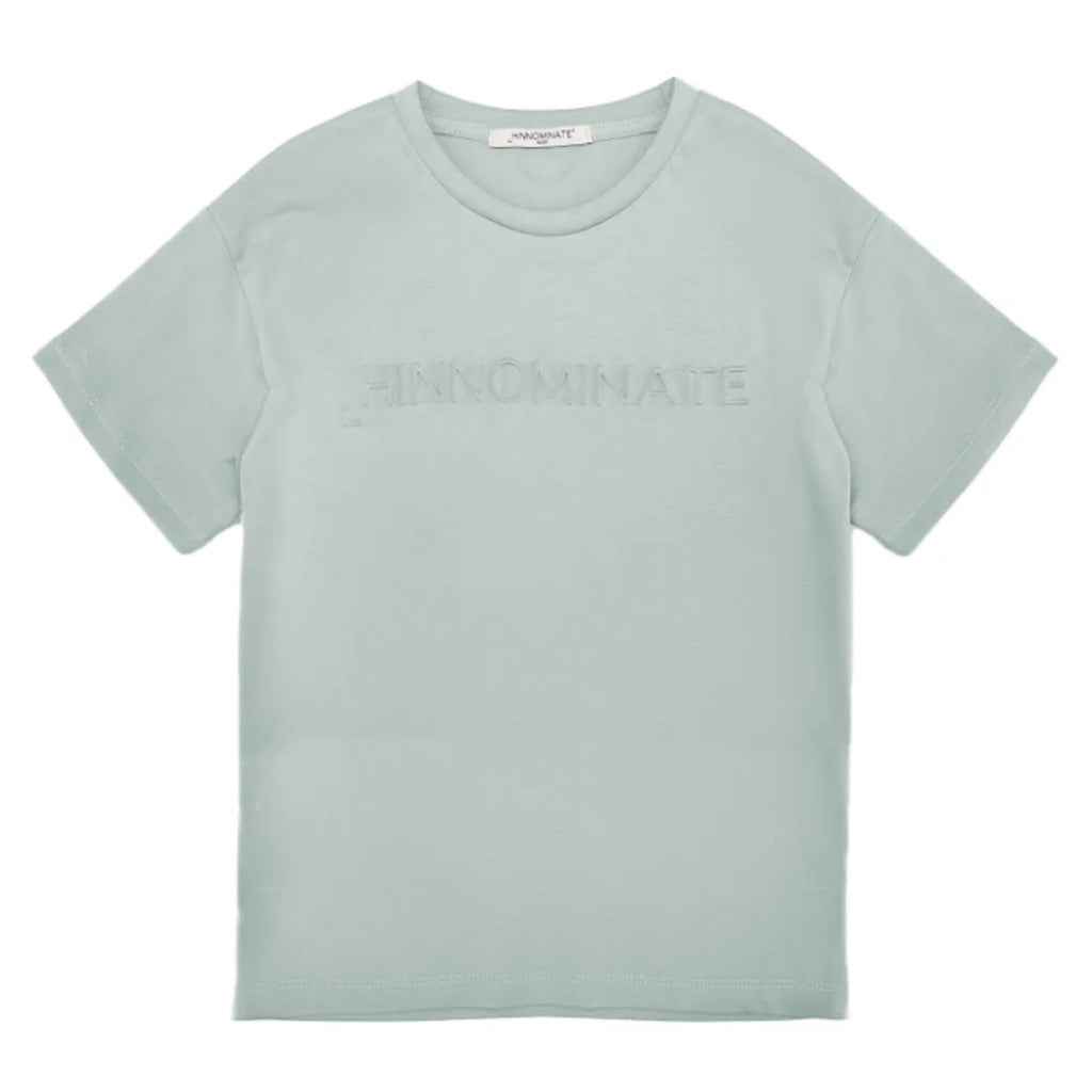 Hinnominate Cotton T-Shirt Logo Embossed