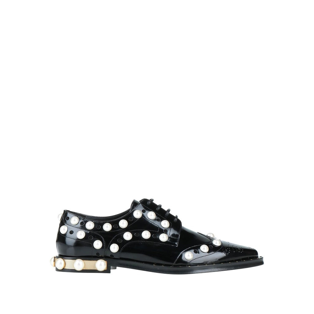 Dolce & Gabbana Leather Derbies Black — view 3