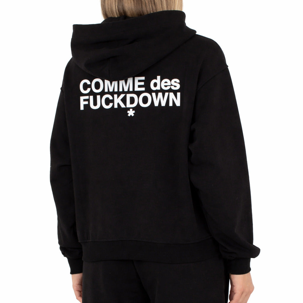 Comme Des Fuckdown Cotton Sweatshirt Hooded — view 2