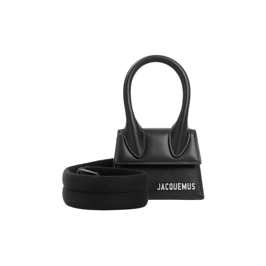 Jacquemus Cotton Crossbody Bag Black