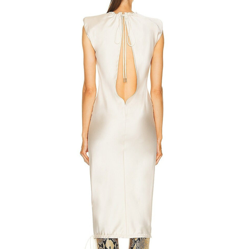 The Attico Dress Color Latte — view 2
