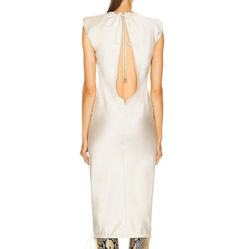 The Attico Dress Color Latte — view 2