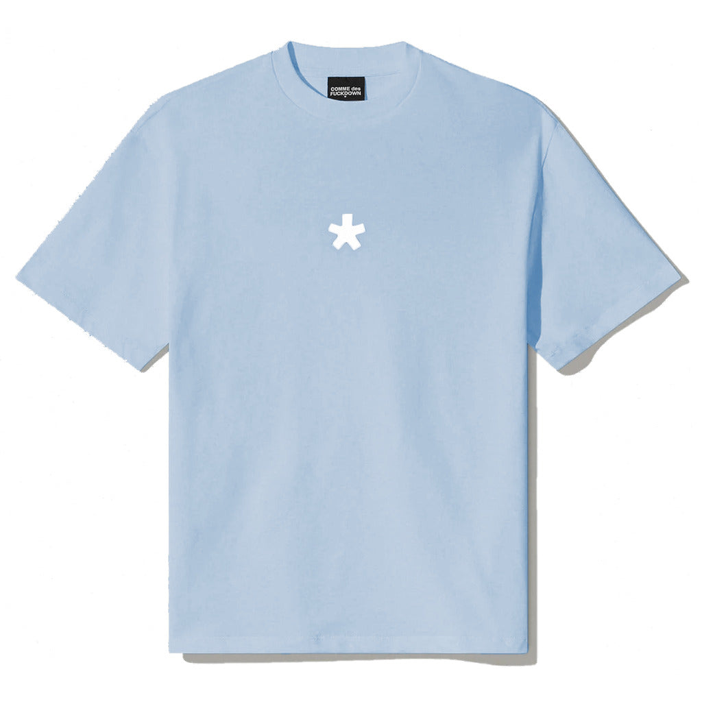 Comme Des Fuckdown Top Sky Blue Light Blue