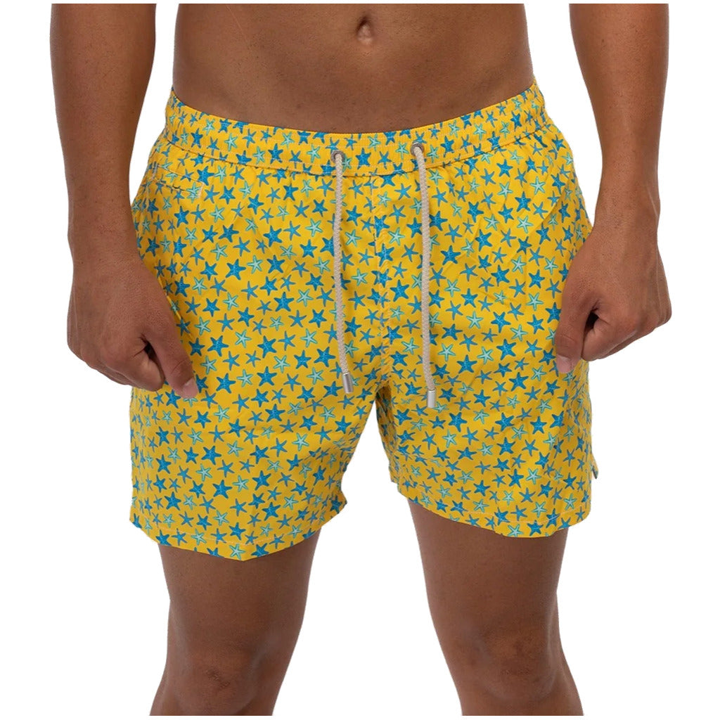 Mc2 Saint Barth Polyester Swimwear - Com0009-0346F-Giallo Yellow