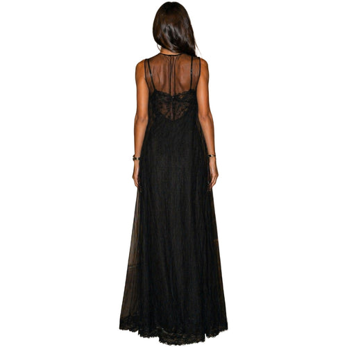 Dolce & Gabbana Lace Dress Doppiato Black — view 2