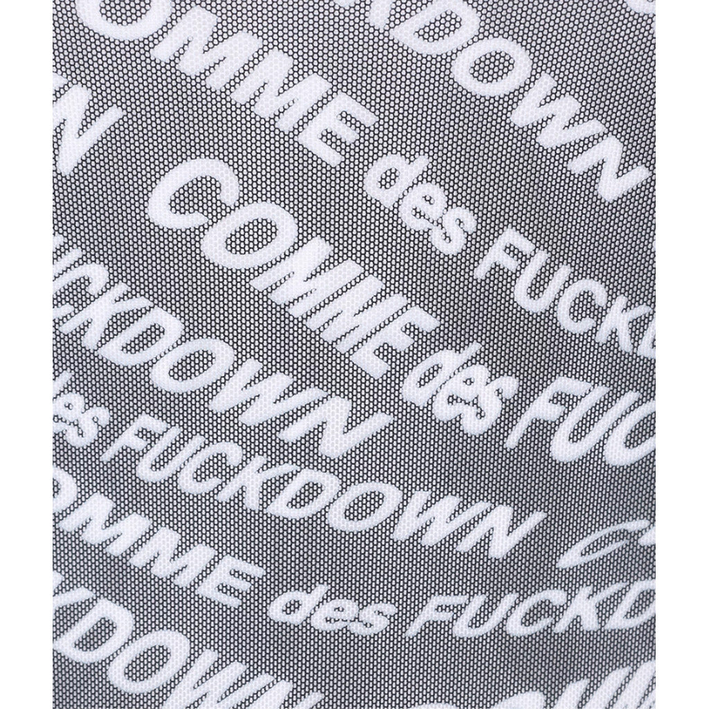 Comme Des Fuckdown T-Shirt A Rete — view 3