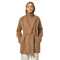 Alpha Studio Wool Coat Cabanne Hooded