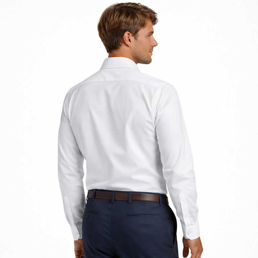 Bagutta Cotton Shirt Brando Neck Italiano — view 3
