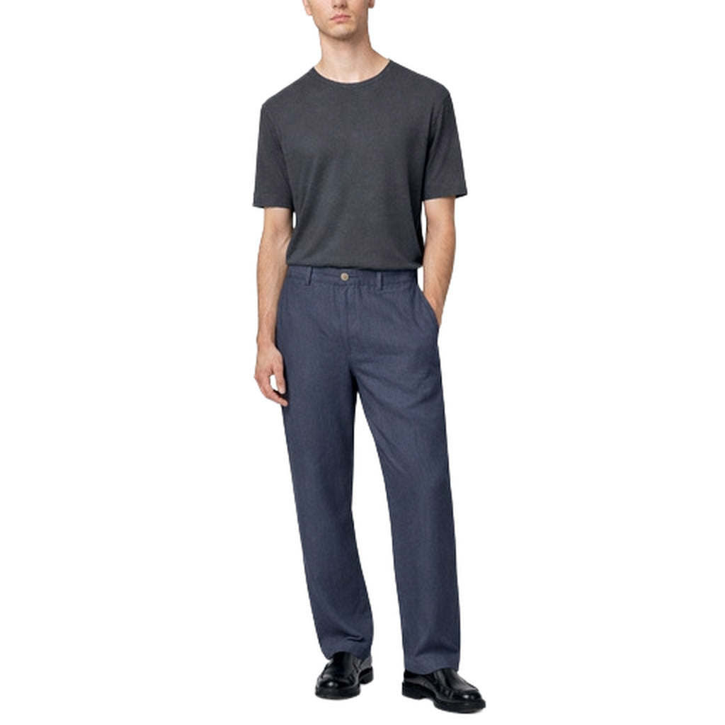 alpha studio - Trousers - au-1462q-blu
