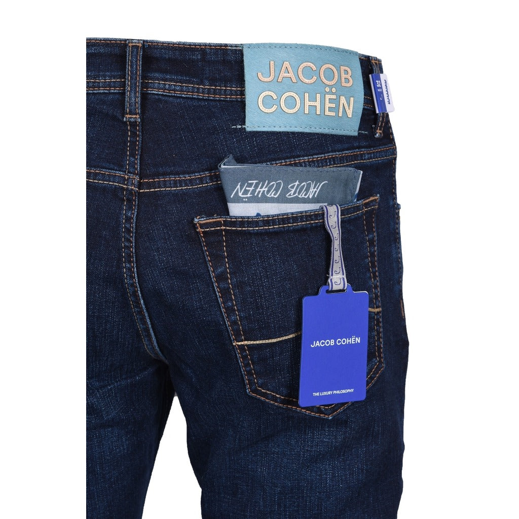 Jacob Cohen Cotton Jeans Denim Blue — view 2