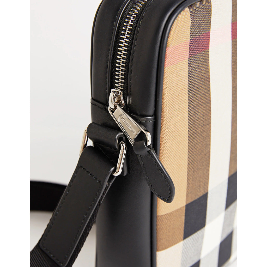 burberry - Man bags - mlpaddy-chkbin-taupe