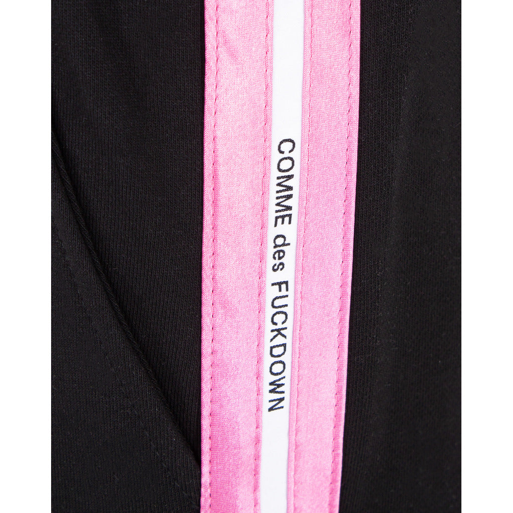 Comme Des Fuckdown Cotton Trousers Palazzo Bandina Fuchsia — view 5