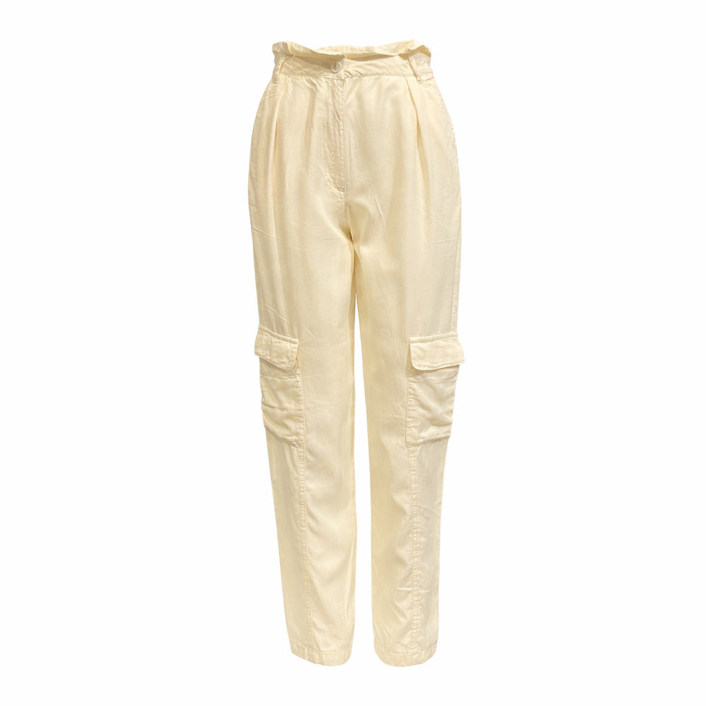 Patrizia Pepe Pantalone Cargo Cream