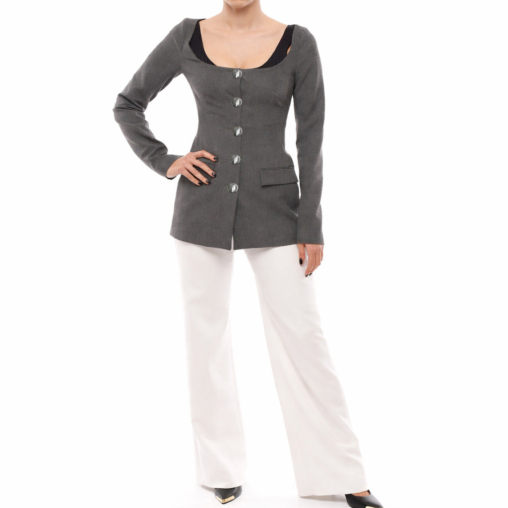 The Attico Jacket Grey