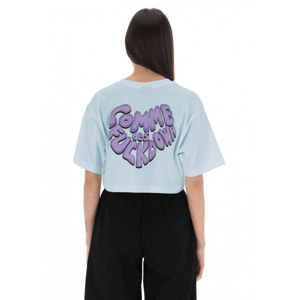 Comme Des Fuckdown T-Shirt Con Stampa — view 2