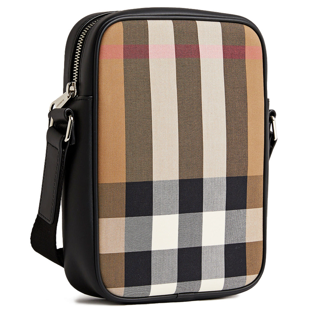 burberry - Man bags - mlpaddy-chkbin-taupe