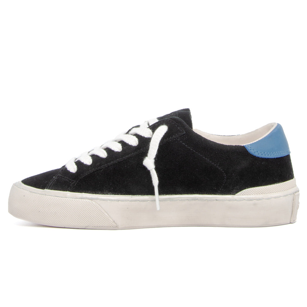 D.A.T.E. Suede Hill Low Used Black — view 2